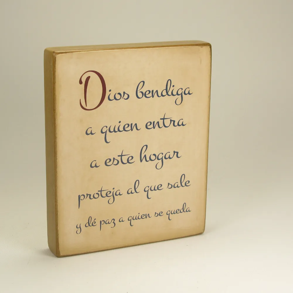 Tabla "Paz y protección"
