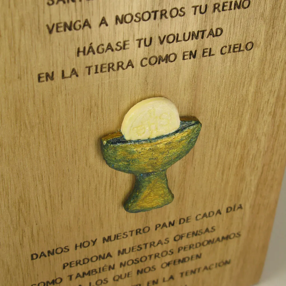 Tabla Eucaristía "Padrenuestro" - Imagen 6