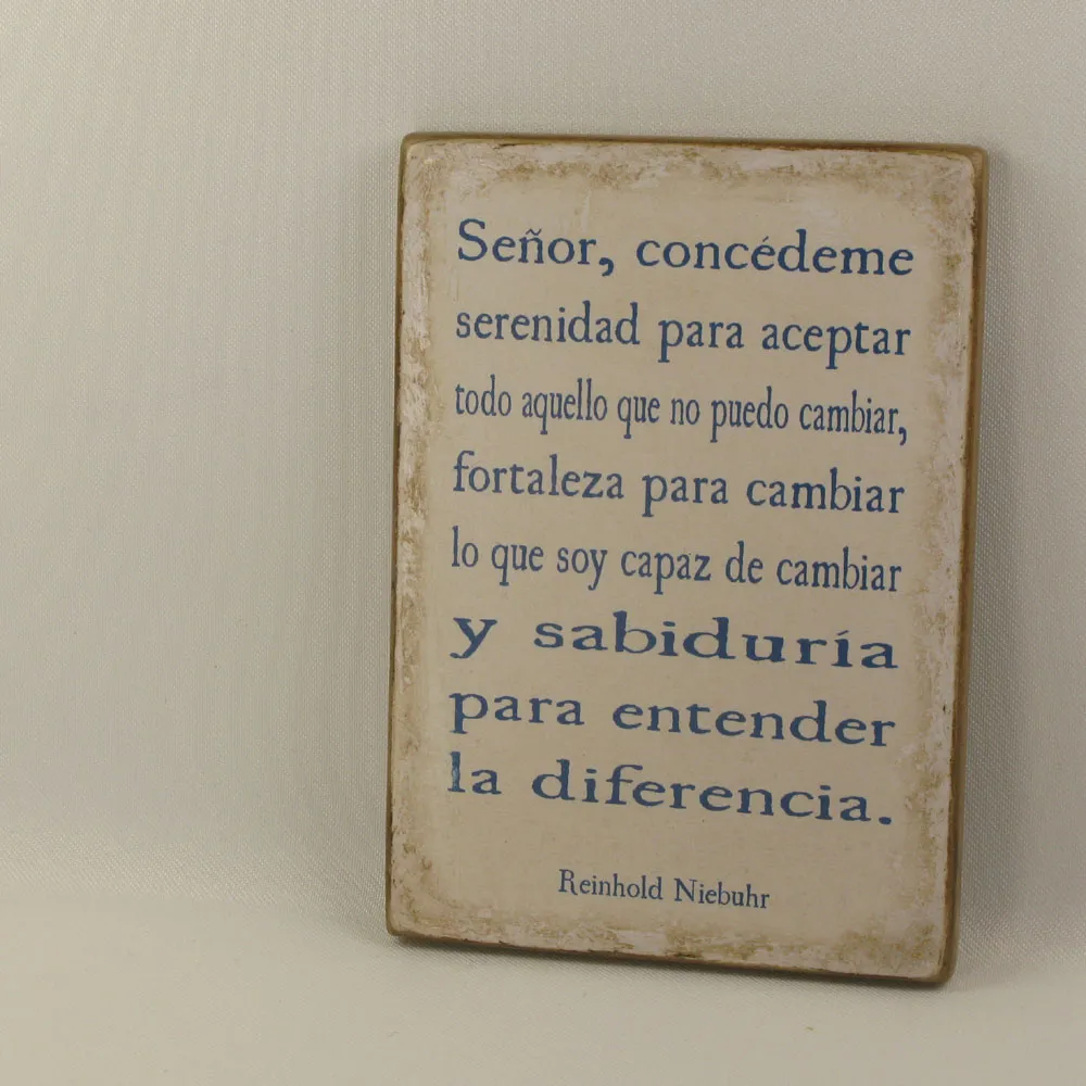 Imán "Plegaria de la serenidad"