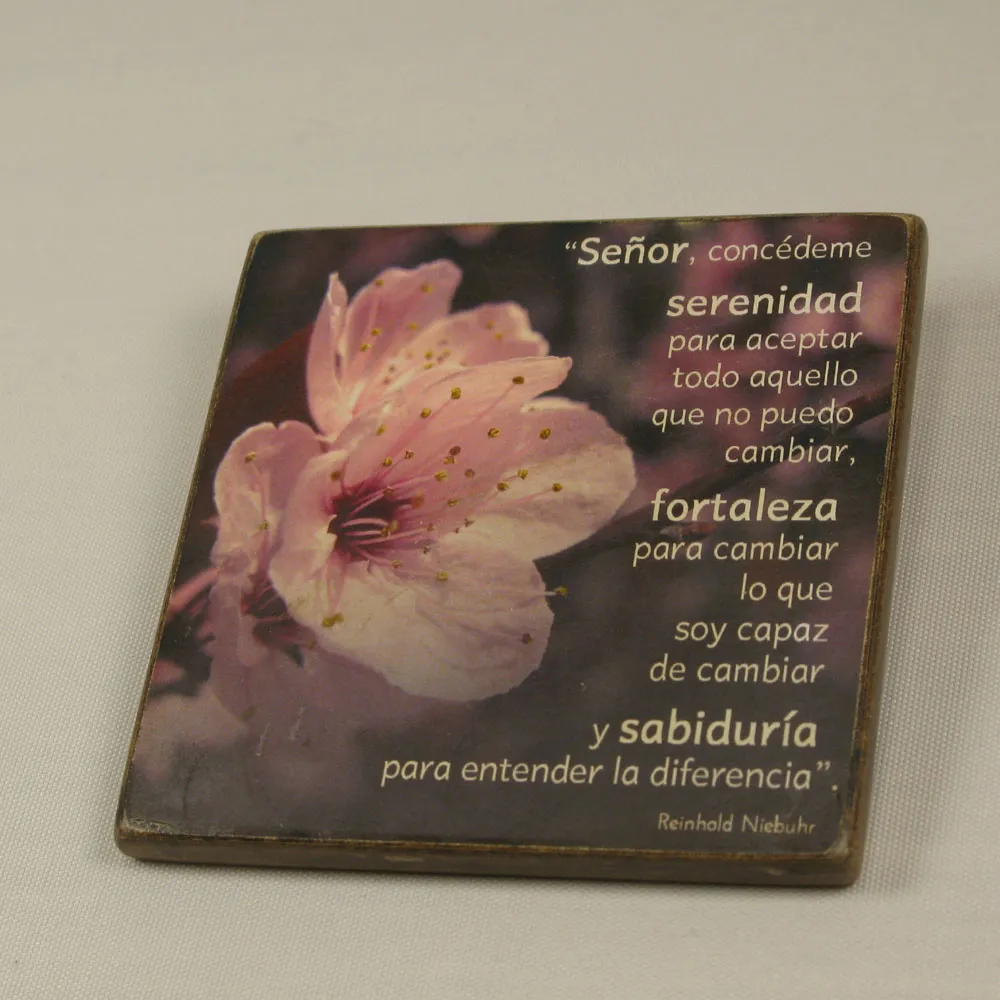 Imán "Plegaria de la serenidad" - Imagen 3